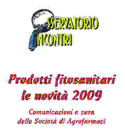 Prodotti fito_novita' 2009